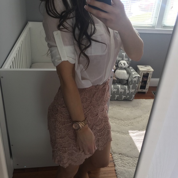 C.3 Urban outfitters lace skirt - Picture 3 of 8